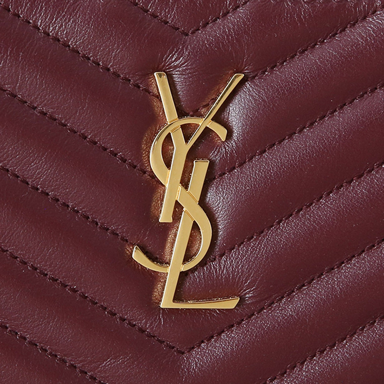 Yves Saint Laurent(USED)생로랑 379039 모노그램 쉐브론 파우치